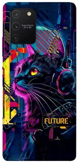 Чехол на Samsung Galaxy S10 Lite Cyber Cat v2 фото 1 из 1
