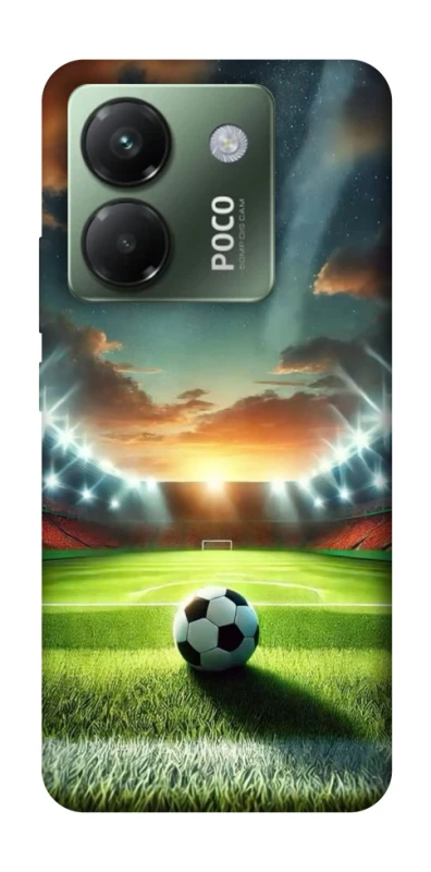 Чехол на Xiaomi Poco M7 pro 5G Football aesthetic ver.3 фото 1 из 1