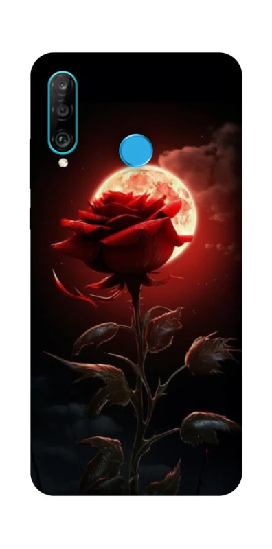 Чехол на Huawei P30 lite Красная роза фото 1 из 1