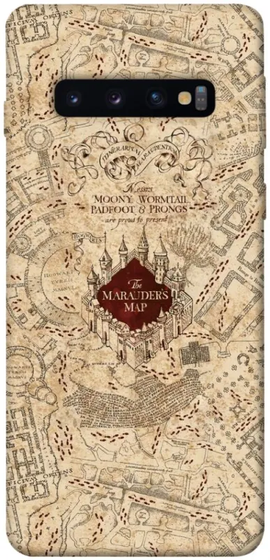 Чохол на Samsung Galaxy S10 Marauders map фото 1 з 1