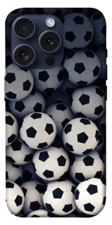 Чохол на Apple iPhone 15 Pro (6.1") Футбольні м'ячи фото 1 з 1