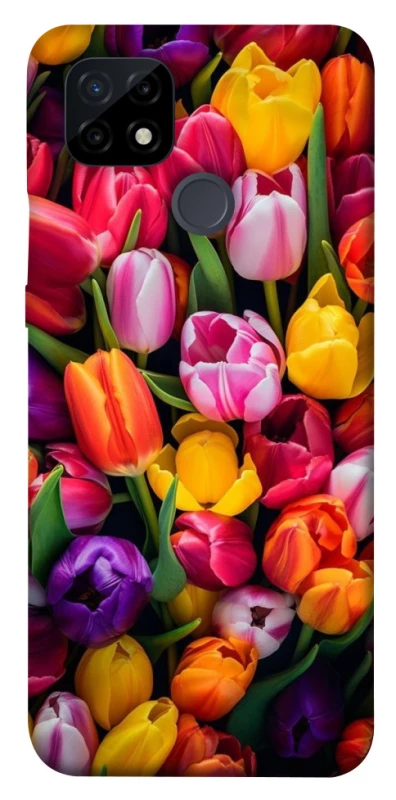 Чехол на Realme C21 Flowers v30 фото 1 из 1