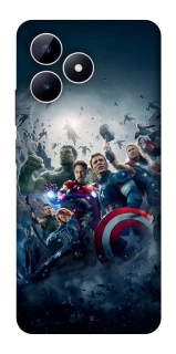 Чехол на Realme Note 50 5G Marvel heroes фото 1 из 1
