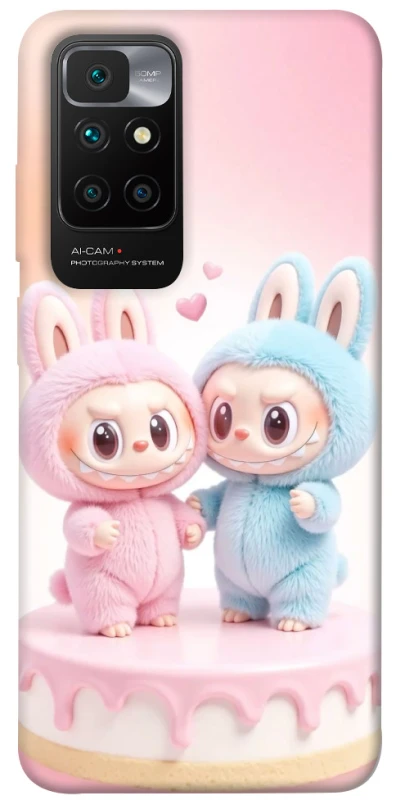 Чохол на Xiaomi Redmi 10 Labubu Twins фото 1 з 1