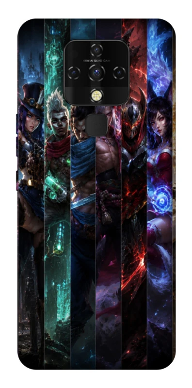 Чохол на TECNO Camon 16 SE League of Legends ver.2 фото 1 з 1
