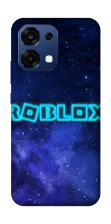 Чохол на Oppo A6 Pro 4G/5G Roblox Space Logo Blue фото 1 з 2