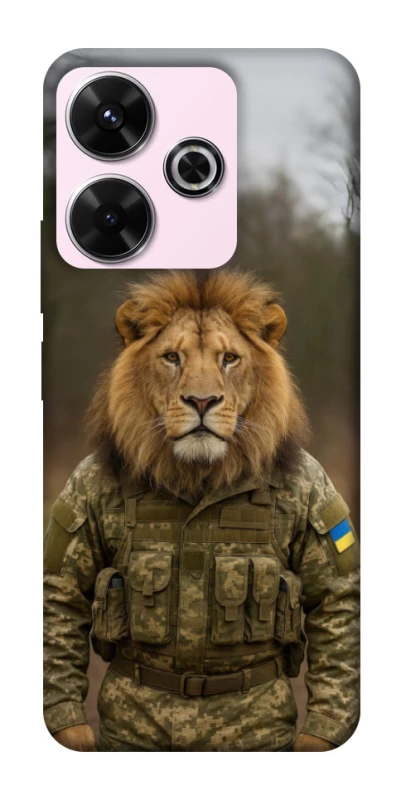 Чохол на Xiaomi Redmi 13 4G Лев захисник фото 1 з 1