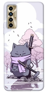 Чохол на TECNO Camon 17P Samurai cat фото 1 з 1