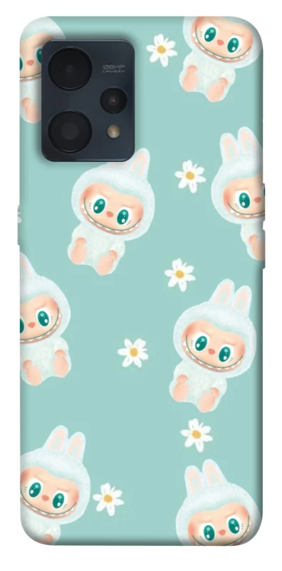Чохол на Realme 9 4G / 9 Pro+ Labubu Green фото 1 з 1