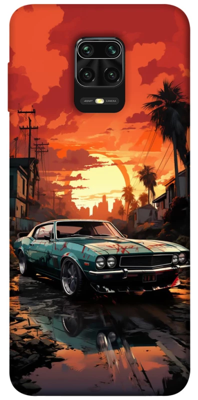 Чохол на Xiaomi Redmi Note 9s / Note 9 Pro / Note 9 Pro Max Car at sunset фото 1 з 1
