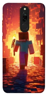 Чехол на Xiaomi Redmi 8 Minecraft adventure фото 1 из 1