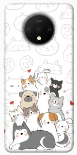 Чохол на OnePlus 7T Funny Pets фото 1 з 1