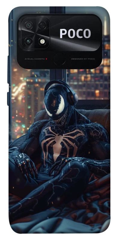 Чехол на Xiaomi Poco C40 Venom earphones фото 1 из 1