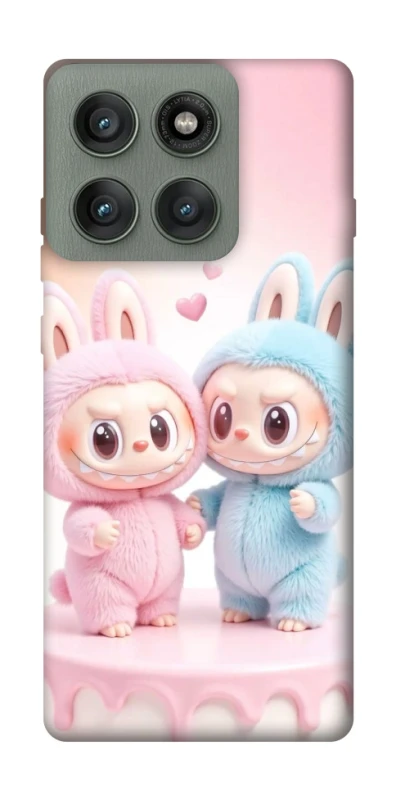 Чохол на Motorola Edge 60 Pro Labubu Twins фото 1 з 1