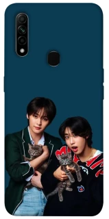 Чехол на Oppo A31 Lee Know and Han - Stray Kids фото 1 из 1