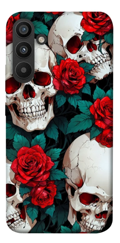 Чохол на Samsung Galaxy A34 5G skull and rose фото 1 з 1