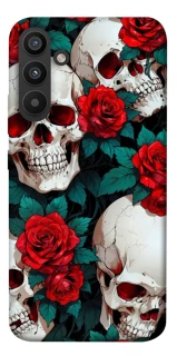 Чохол на Samsung Galaxy A34 5G skull and rose фото 1 з 1