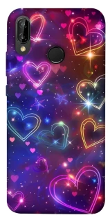 Чохол на Huawei P20 Lite Drawn hearts фото 1 Чохол на Huawei P20 Lite Drawn hearts фото 1 з 1