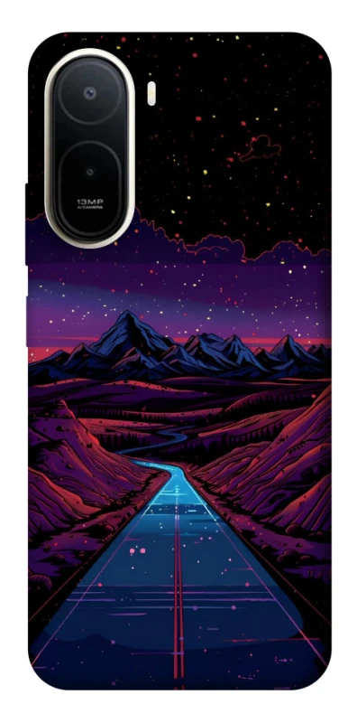 Чехол на Xiaomi Redmi A7 Pro 4G Cyber mountain фото 2 из 2