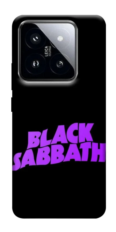 Чехол на Xiaomi 14 Pro Black Sabbath logo ver.1 фото 1 из 1