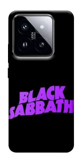 Чехол на Xiaomi 14 Pro Black Sabbath logo ver.1 фото 1 из 1