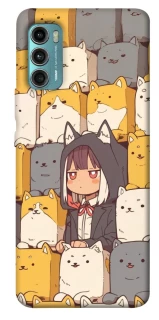 Чохол на Motorola Moto G60 Like a cat фото 1 з 1