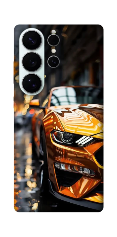 Чохол на Samsung Galaxy S26 Golden sports car фото 1 з 1