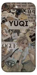 Чехол на Samsung A720 Galaxy A7 (2017) Yuqi (G)I-DLE фото 1 из 1