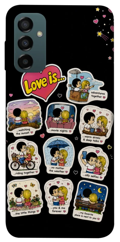 Чехол на Samsung Galaxy M34 5G Love is ver.4 фото 1 из 1
