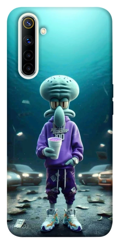 Чехол на Realme 6 Сквидвард фото 1 из 1