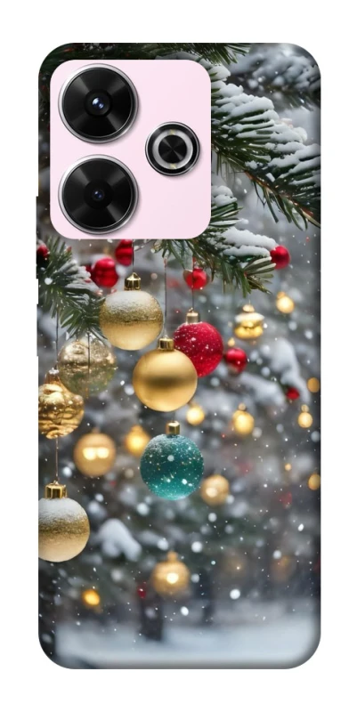 Чохол на Xiaomi Poco M6 4G Новорічний v48 фото 1 з 1