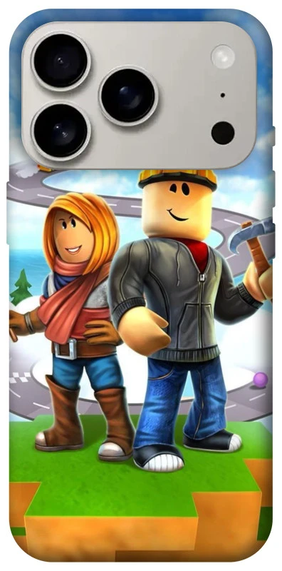 Чехол на Apple iPhone 17 Pro (6.3") Roblox Builder Adventure фото 1 из 1