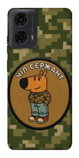 Чехол на Motorola Moto G24 Чил сержант фото 1 из 1