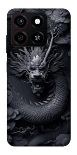 Чехол на ZTE Blade A35 4G black dragon фото 1 из 1