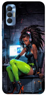 Чохол на TECNO Spark 8P Cyber girl фото 1 з 1