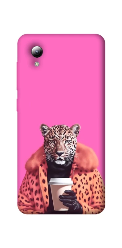 Чехол на ZTE Blade A3 (2019) Леопард с кофе фото 1 из 1