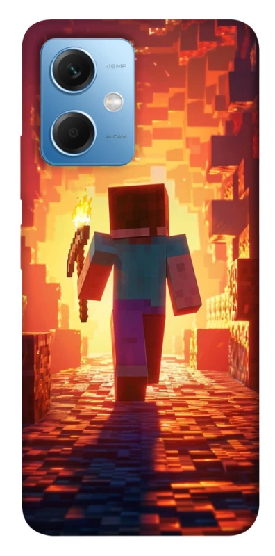 Чохол на Xiaomi Redmi Note 12 5G Minecraft adventure фото 1 з 1