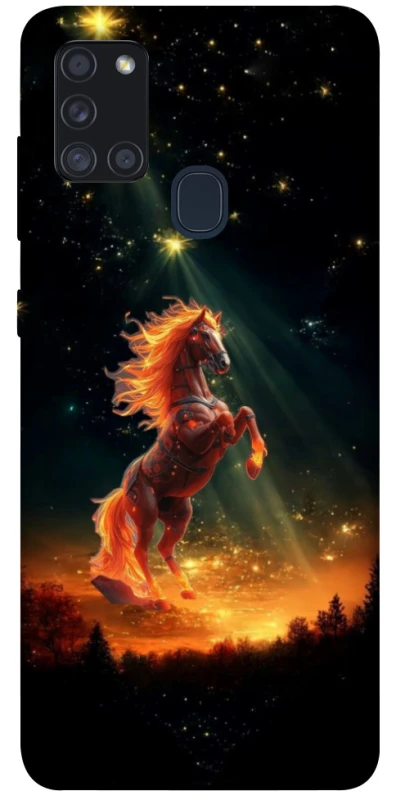 Чохол на Samsung Galaxy A21s Red Fire Horse ver.2 фото 1 з 1