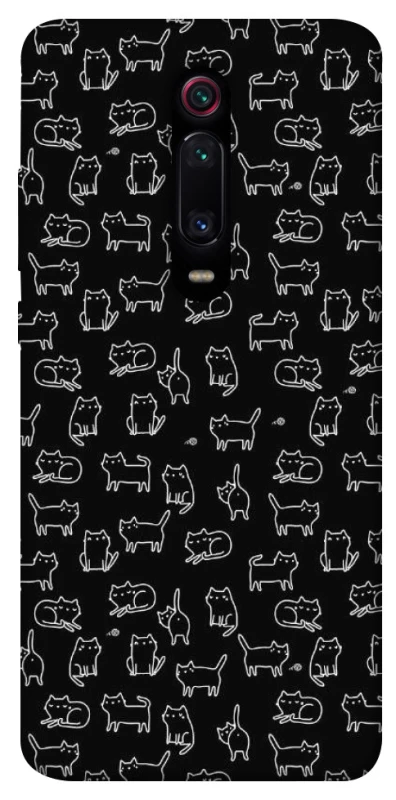 Чохол на Xiaomi Redmi K20 / K20 Pro / Mi9T / Mi9T Pro Black Cats фото 1 з 1