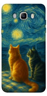 Чохол на Samsung J710F Galaxy J7 (2016) Cats under the stars фото 1 Чохол на Samsung J710F Galaxy J7 (2016) Cats under the stars фото 1 з 1