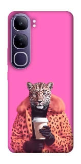 Чохол на Vivo Y300 Леопард з кавою фото 1 з 1