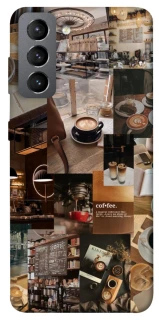 Чехол на Samsung Galaxy S21 FE Coffee collage ver.2 фото 1 из 1