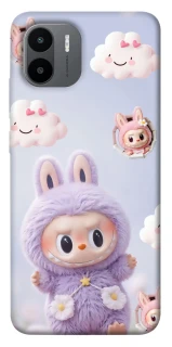 Чохол на Xiaomi Redmi A1 / A2 Labubu & clouds фото 1 з 1