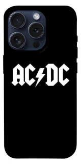 Чохол на Apple iPhone 15 Pro (6.1") AC/DC logo фото 1 Чохол на Apple iPhone 15 Pro (6.1") AC/DC logo фото 1 з 1
