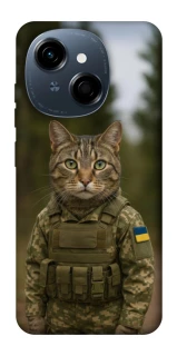 Чехол на TECNO Spark Go 1 Кот защитник фото 1 из 1