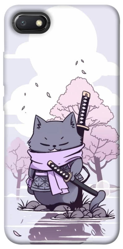 Чехол на Xiaomi Redmi 6A Samurai cat фото 1 из 1