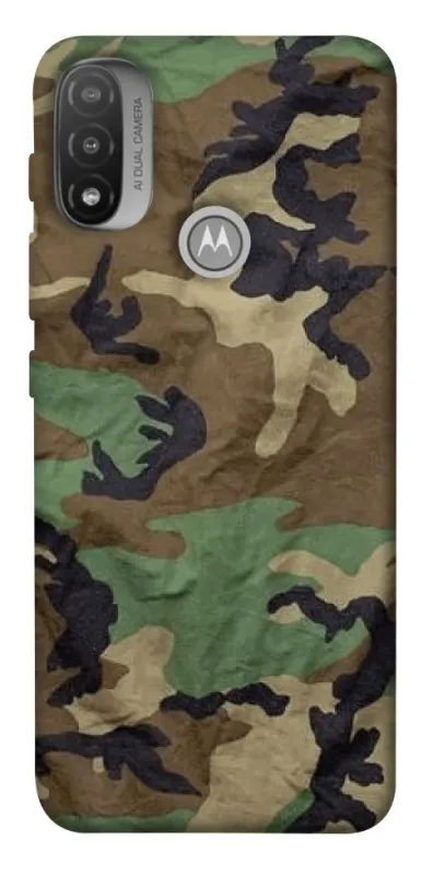 Чохол на Motorola Moto E20 Camouflage v12 фото 1 з 1