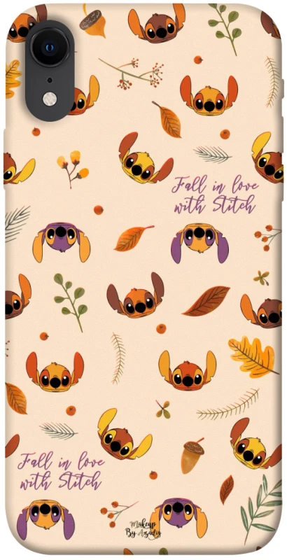 Чехол на Apple iPhone XR (6.1") Fall in love with Stitch фото 1 Чехол на Apple iPhone XR (6.1") Fall in love with Stitch фото 1 из 1