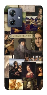 Чехол на Motorola Moto G54 Leonardo da Vinci фото 1 из 1
