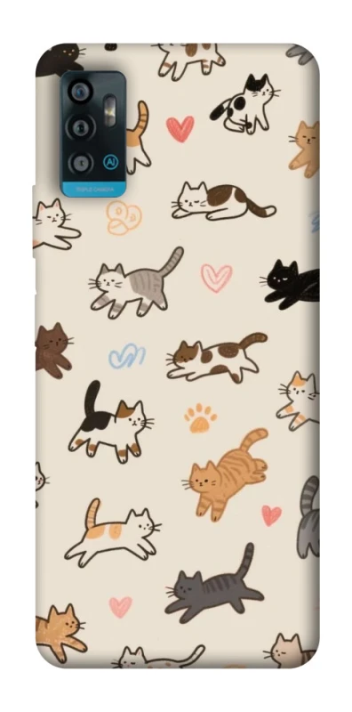 Чохол на ZTE Blade A71 Cat style ver.2 фото 1 з 1